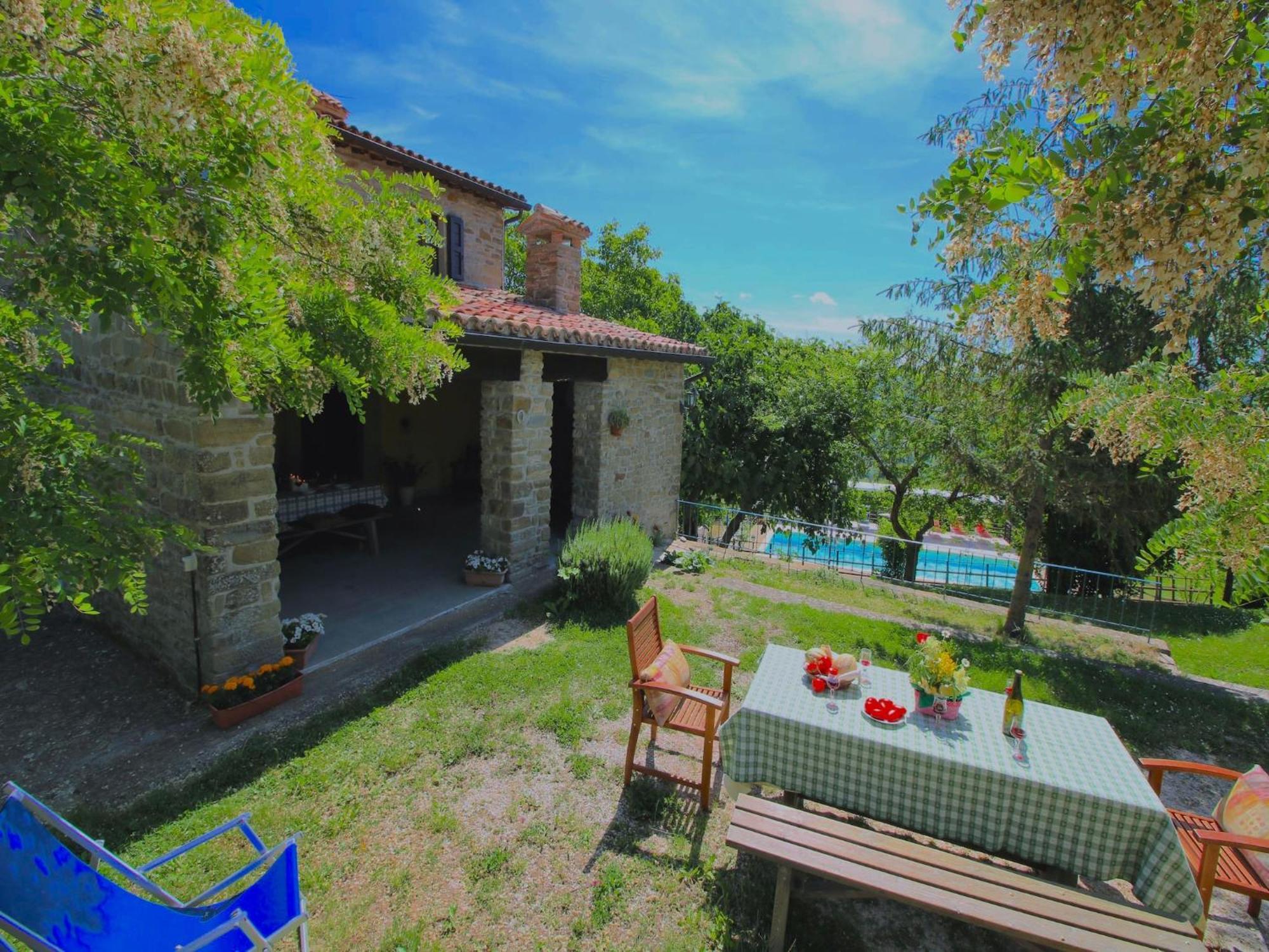 Willa Farmhouse In Apecchio With Swimming Pool Terrace Garden Zewnętrze zdjęcie
