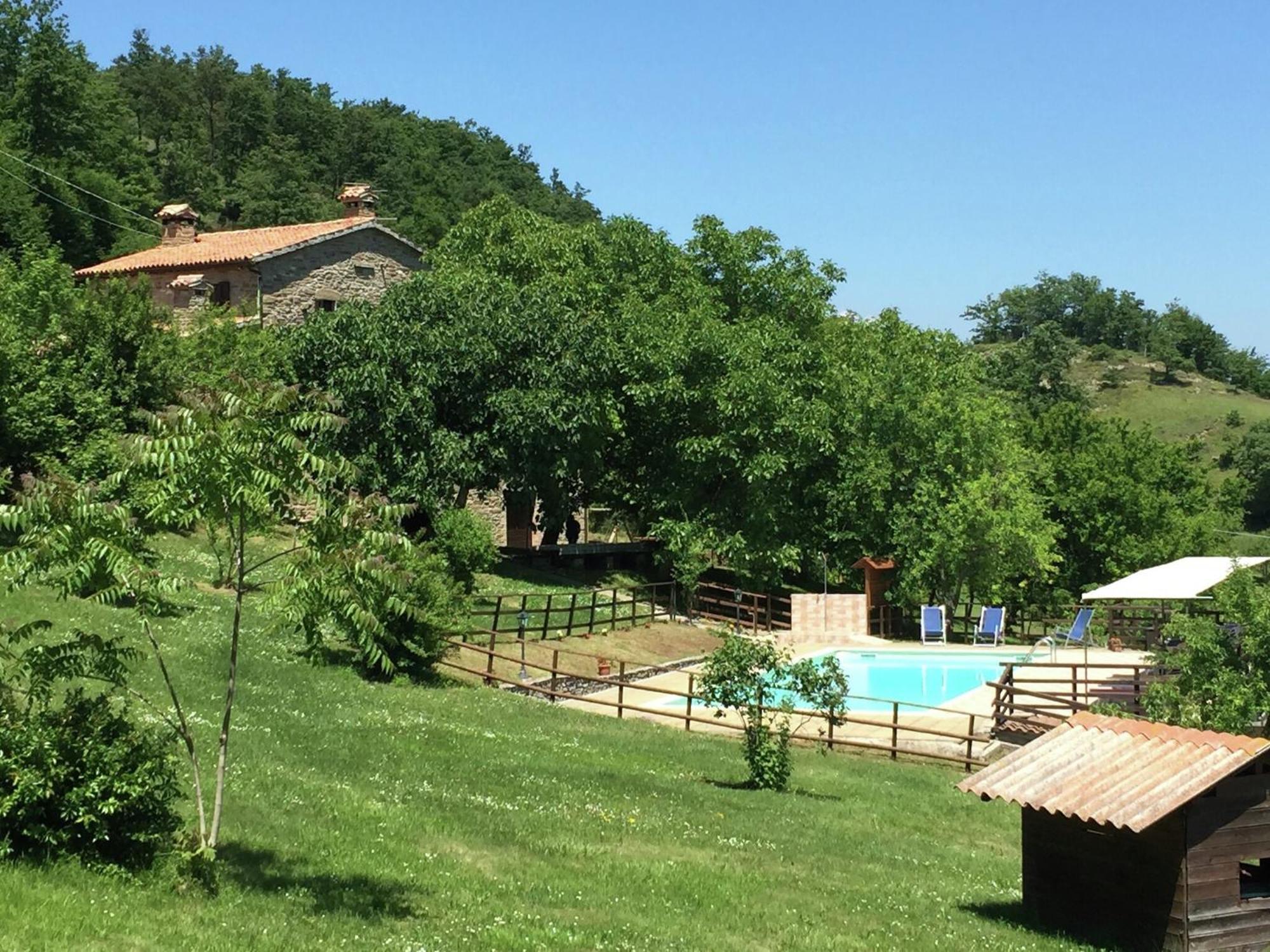 Willa Farmhouse In Apecchio With Swimming Pool Terrace Garden Zewnętrze zdjęcie